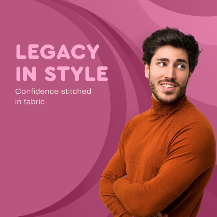 Heritage blended with modern men’s fashion